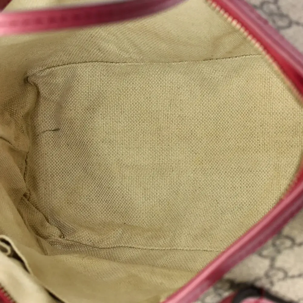 Gucci Convertible Zip Tote Gg Coated #249086G12B - Picture 5 of 8